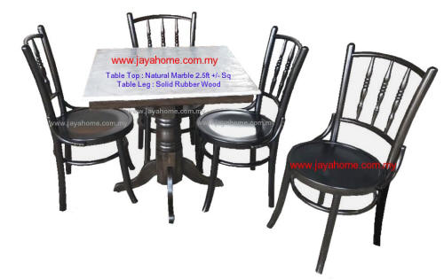 Peranakan Marble Table Square 